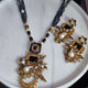 Black Motif Stone Mala Set