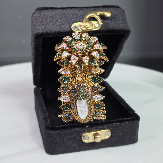Elara Crystal & Emerald Stone Karah image 2
