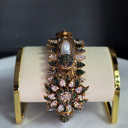 Elara Crystal & Emerald Stone Karah