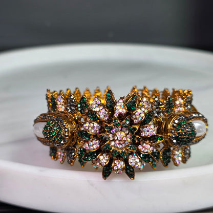 Elara Crystal & Emerald Stone Karah