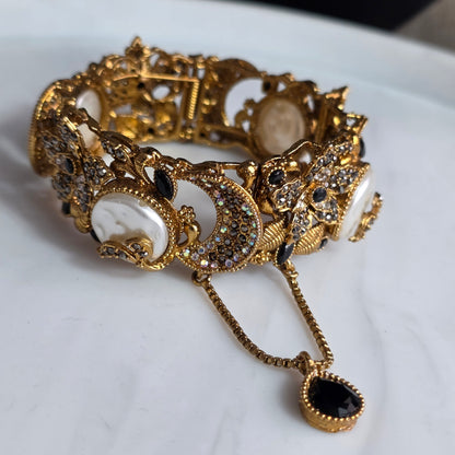 Elara Pearl & Black Stone Kareh