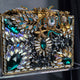 Emerald Green Encrusted Clutch