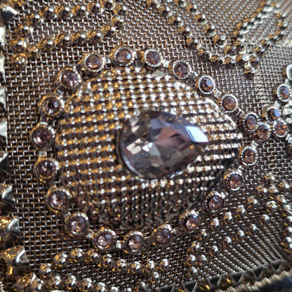 Gold Rectangular Small Clutch