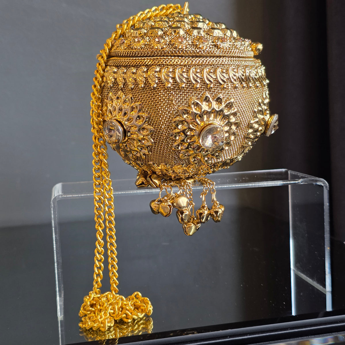 Gold Round Small Potli