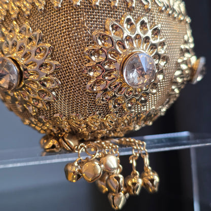 Gold Round Small Potli