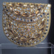 Kundan Encrusted Clear Stone Clutch