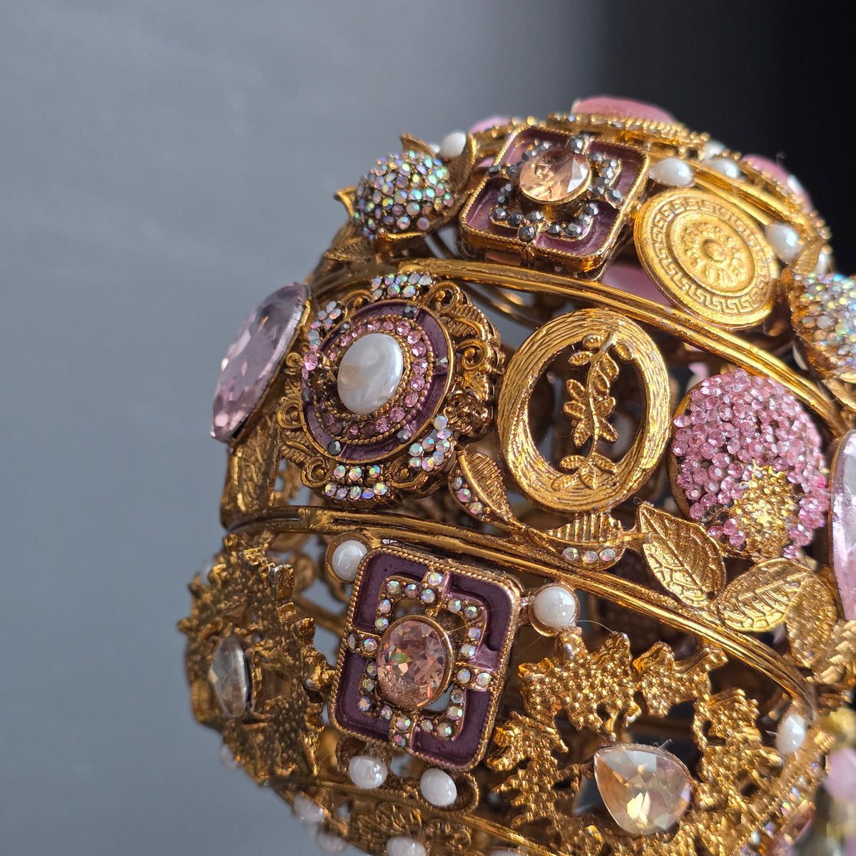 Mauve Encrusted Potli