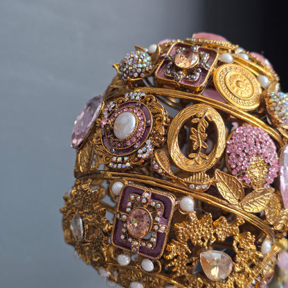 Mauve Encrusted Potli