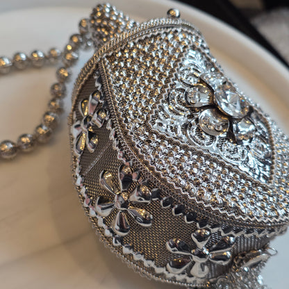 Silver Potli Small Clutch