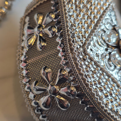 Silver Potli Small Clutch