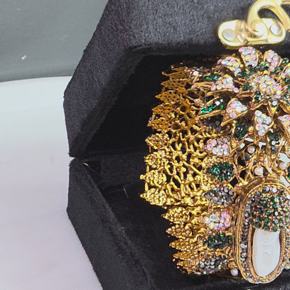 Elara Crystal & Emerald Stone Karah