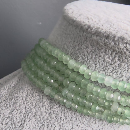 Elyzae Mint Green Motif Choker Set